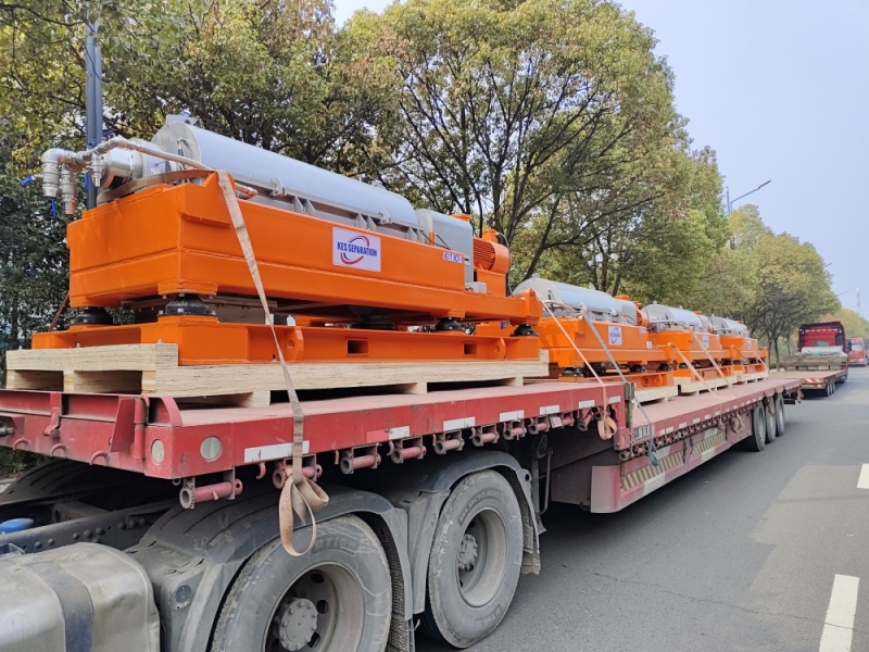 KES Separation Centrifuges delivery to Nigeria