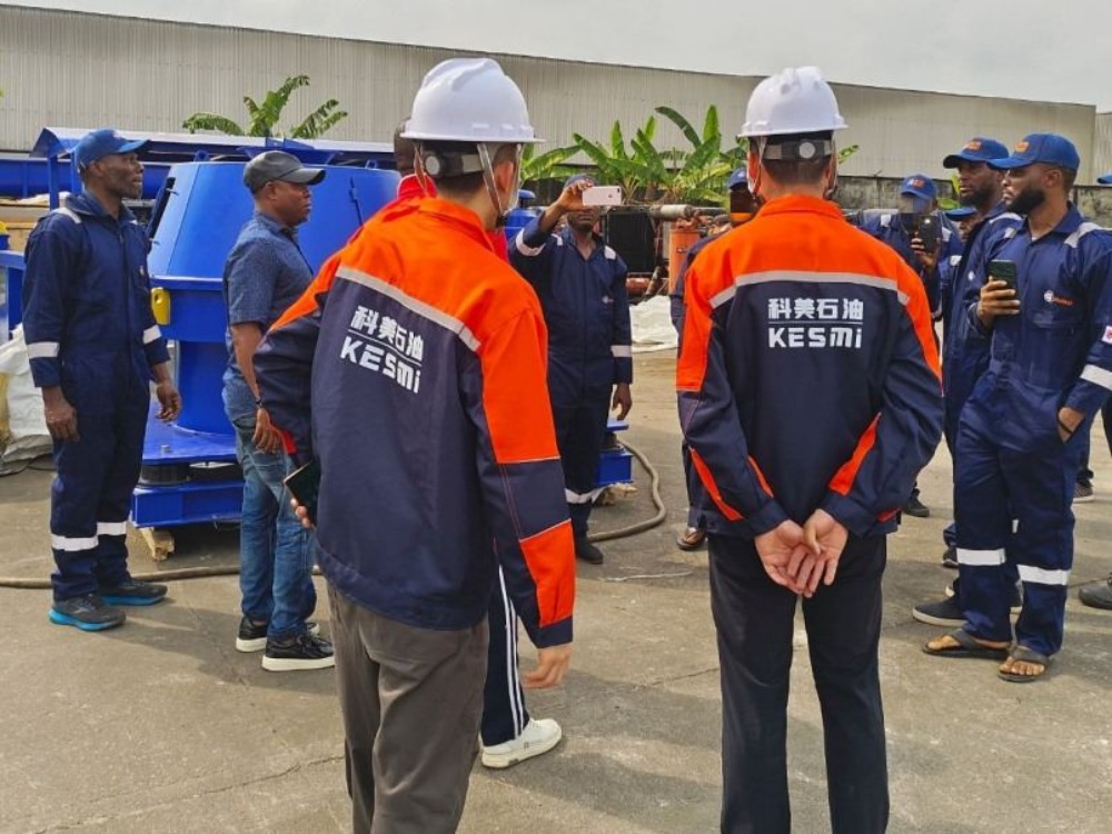 KES Separation provide solids control equipment service in Nigeria