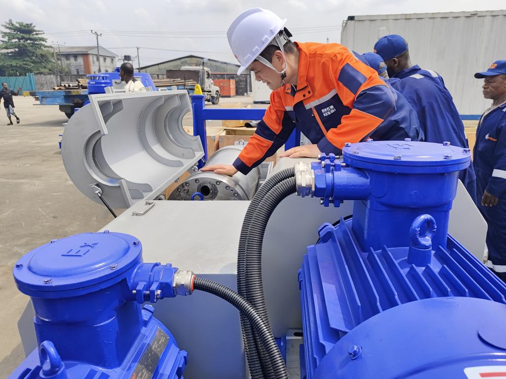KES Separation provide solids control equipment service in Nigeria