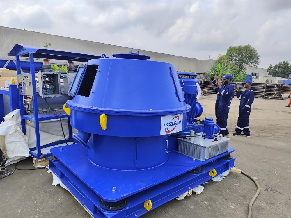 KES Separation provide solids control equipment service in Nigeria
