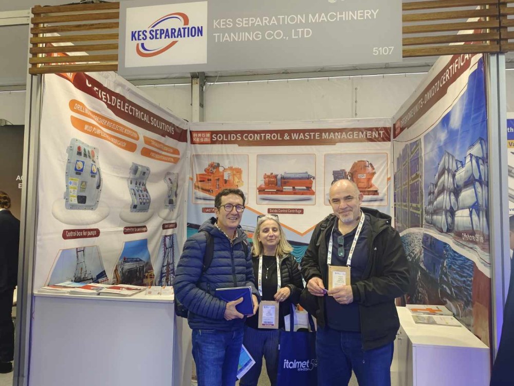 KESMI attend OMC 2025 exhibition to show their solids control equipment