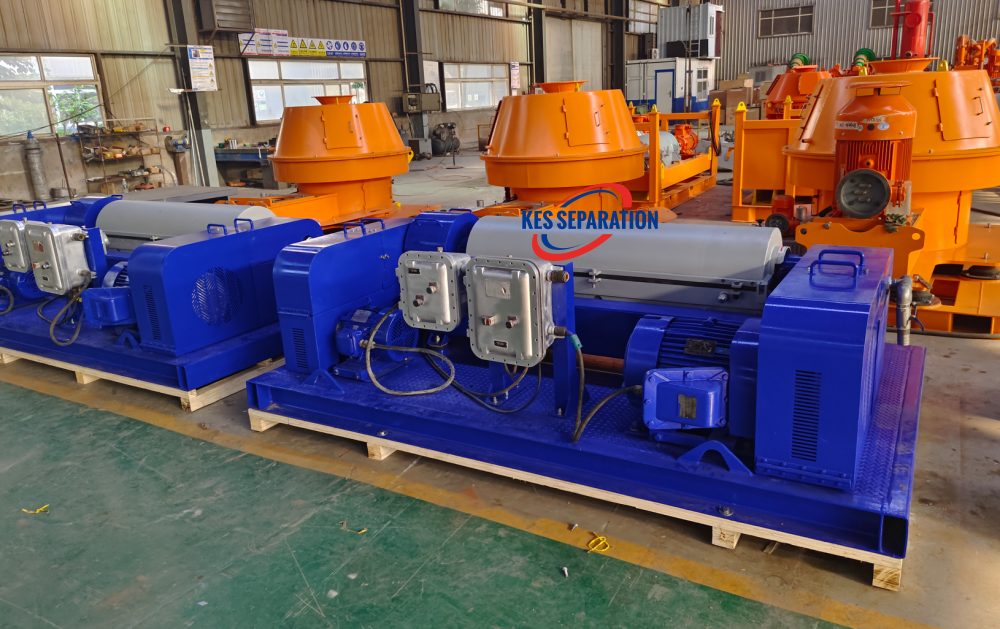 Refurbished Swaco Centrifuges by KES Separation