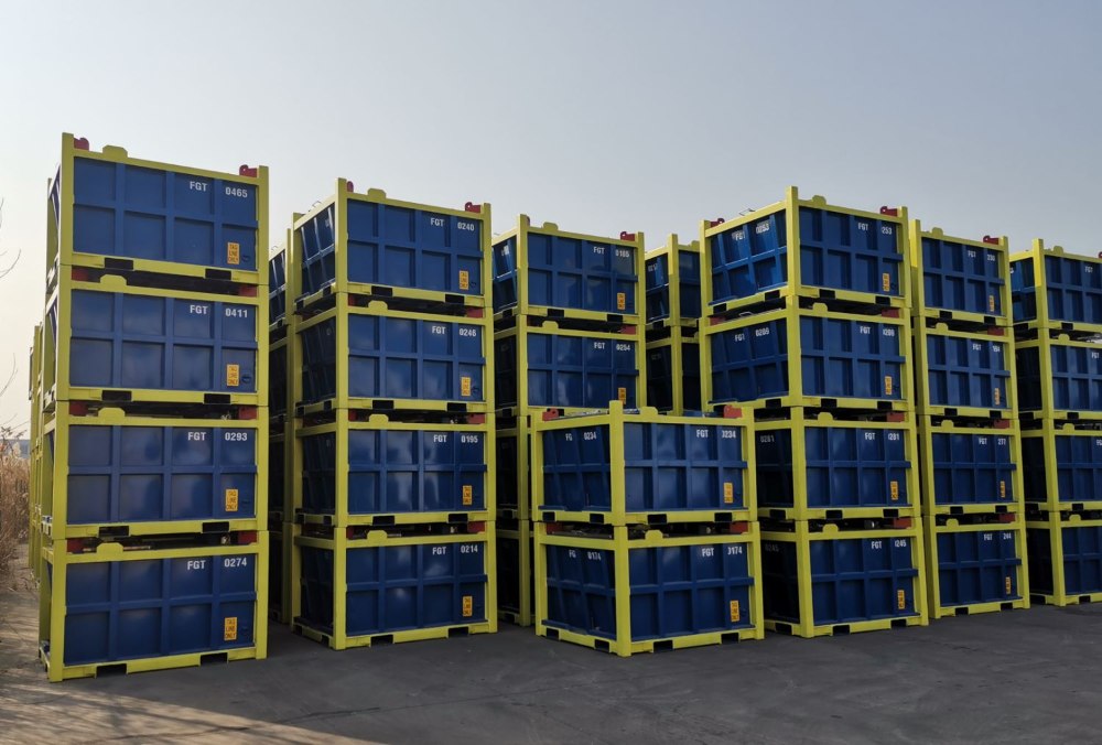 DNV certified Mud skip by KESMI Delivery to Nigeria