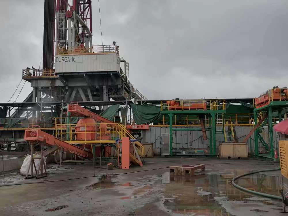 Solids Control Equipment Working in Nigeria RigSite
