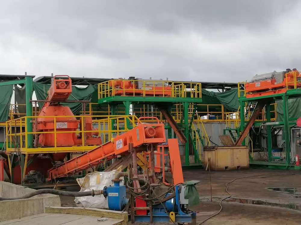 Solids Control Equipment Working in Nigeria RigSite