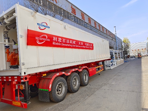 0-Mobile WBM dewatering unit