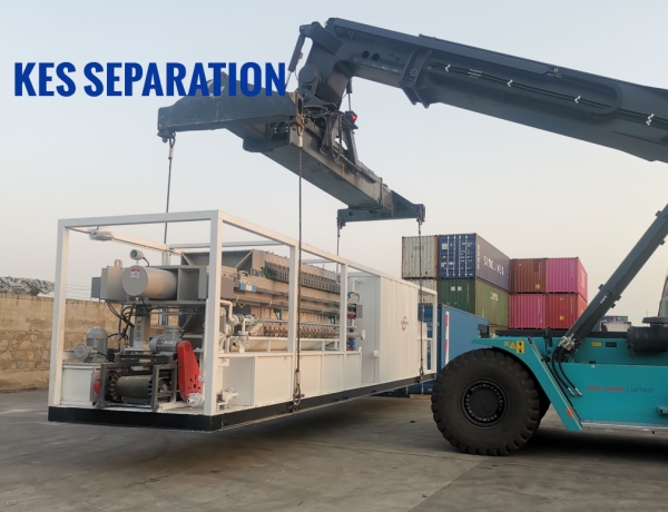 Oily sludge separation system delivery to Africa 1