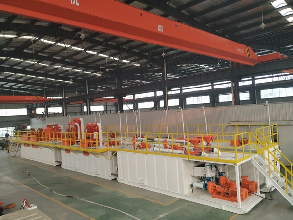 01-oil drilling mud tank system