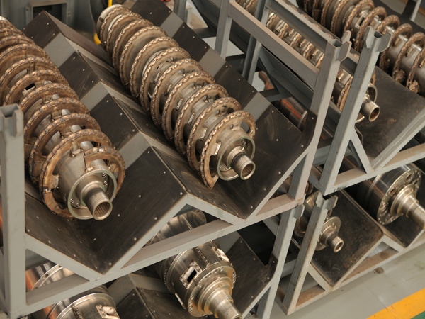 05-decanter centrifuge screw impeller