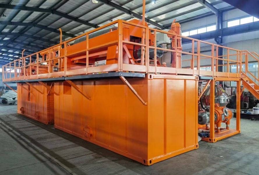 Oil sludge separation unit