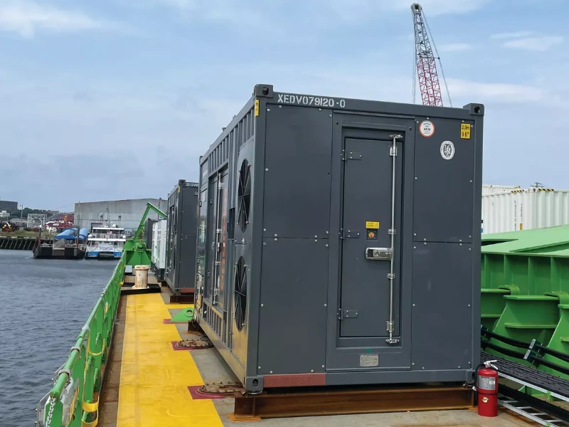 4) Offshore containers for Offshore power package