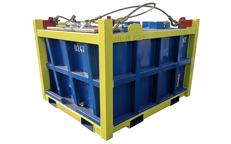 Offshore mud skip-1