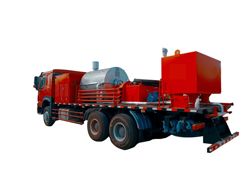 Well bore hot washing truck 2