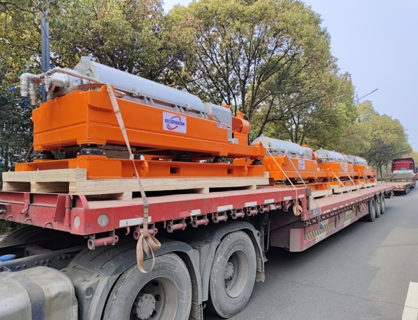 KES Separation Big bowl Centrifuges Delivery to Nigeria