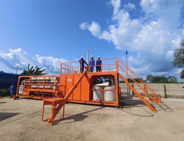 KES Separation Oil Sludge Unit working in Nigeria