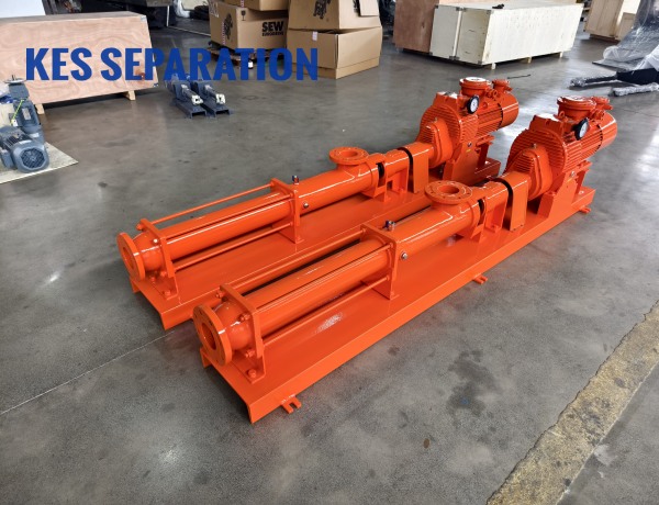 Manual Speed regulation screw pump delivery to Africa