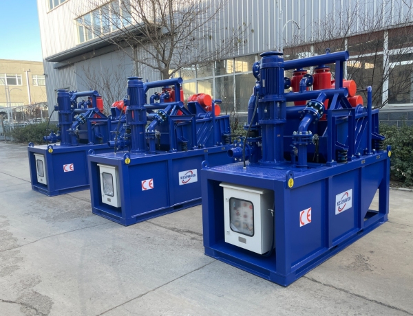 CE Certified Desanding Plant Delivery to Europe