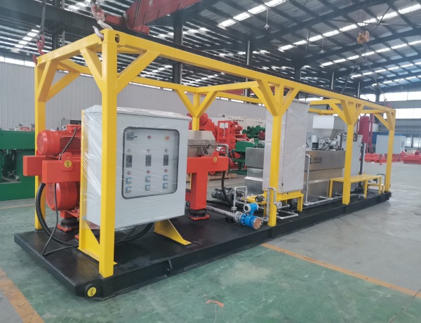 Centrifuge dewatering unit export to overseas customer