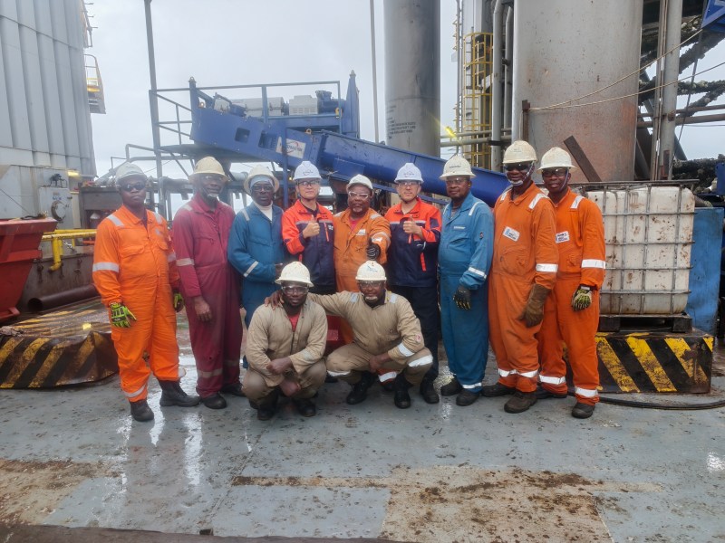 20251031 KES Separation Solids control team with Shelf Drilling Team