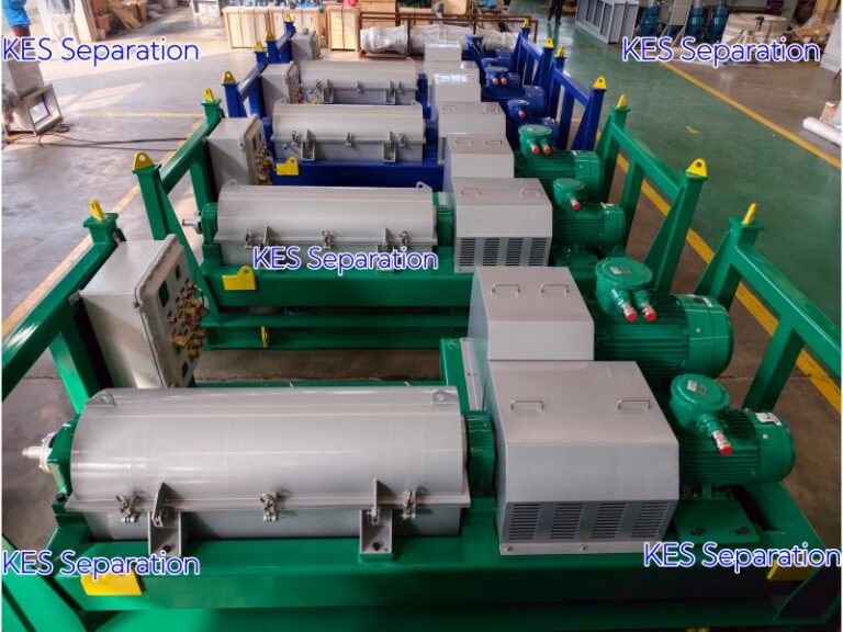 KESMI Ships Batch of Centrifuges for Mud Solids Control 01
