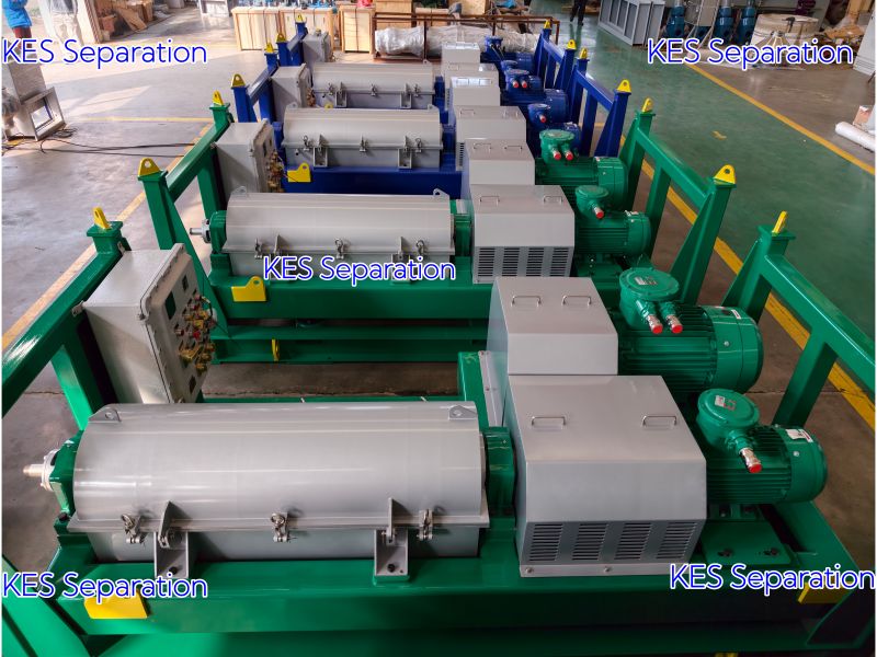 KESMI Ships Batch of Centrifuges for Mud Solids Control 01