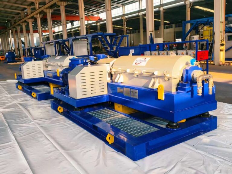 1) Premium solids control centrifuge ready for delivery to overseas market