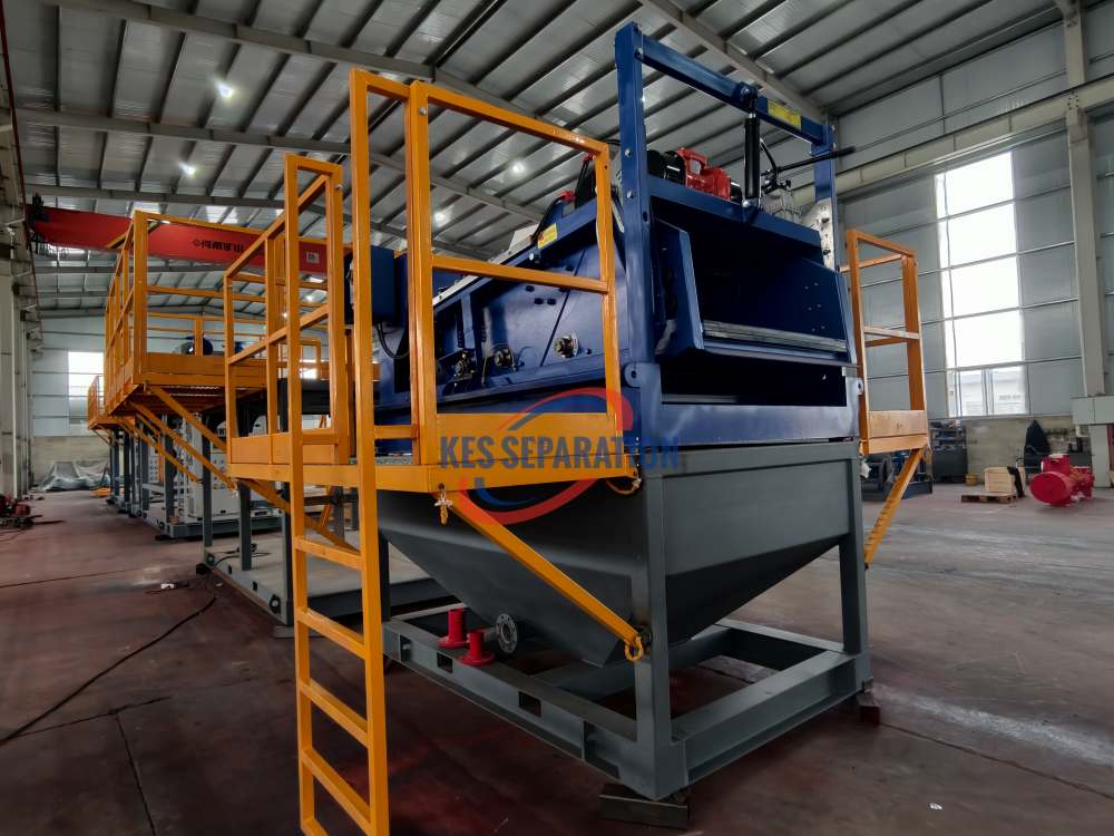 High G dryer with 5 pnale screen